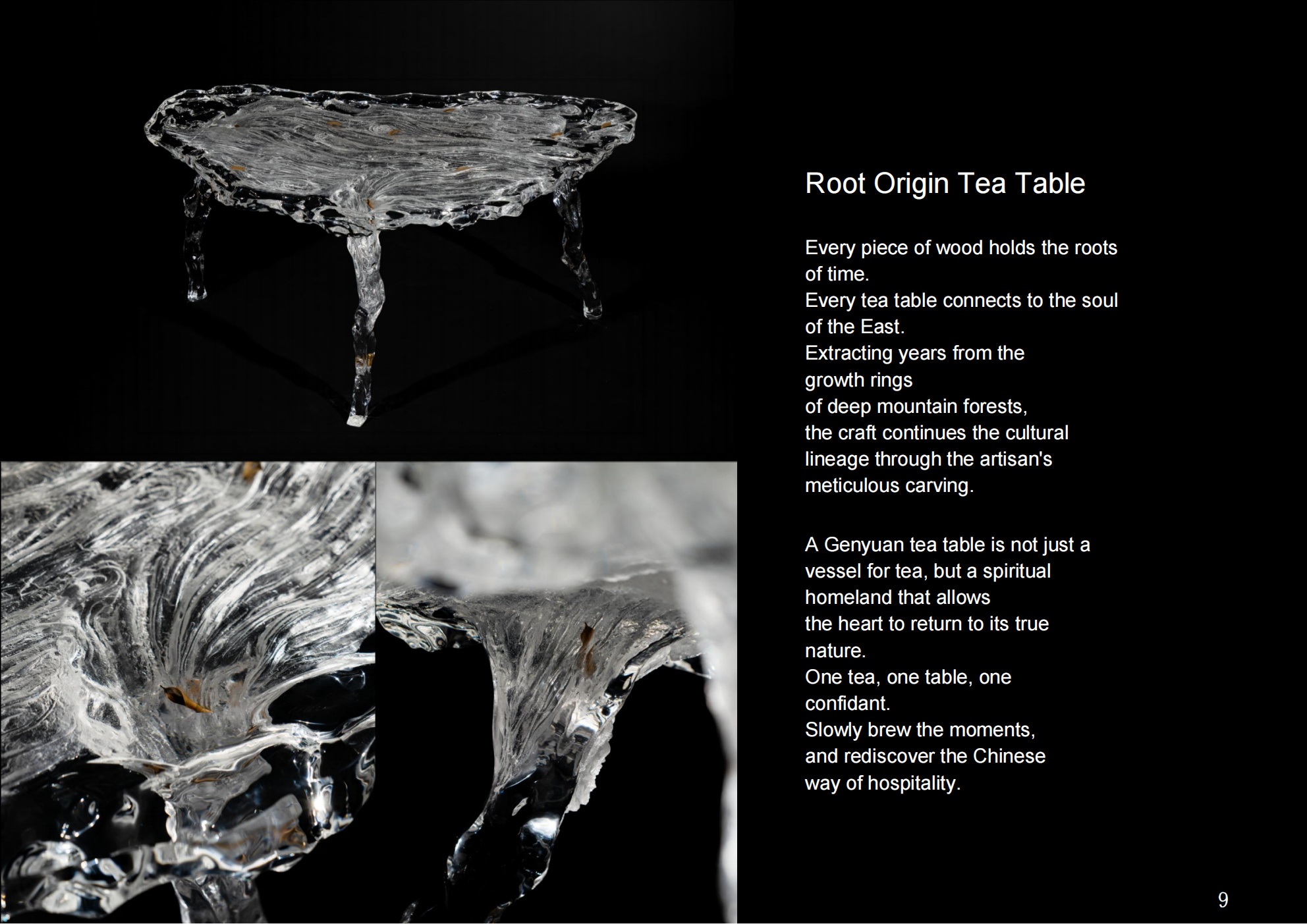 Root Tea Table